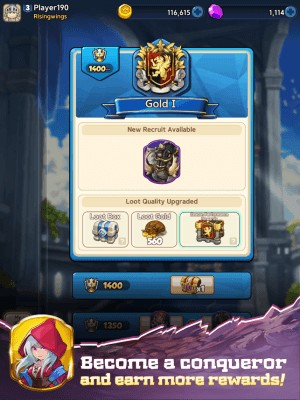 Chiến thắng và giành được nhiều phần thưởng