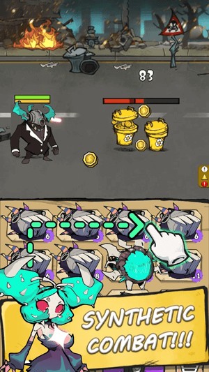 Kiếm phần thưởng với tính năng tự động chiến đấu