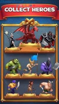 Vô số anh hùng cho bạn chiêu mộ