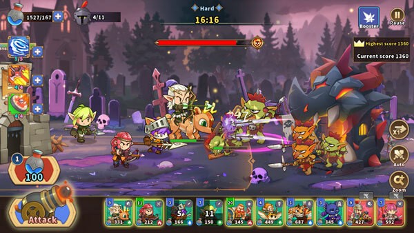 Thu thập kho báu ẩn trong mỗi giai đoạn