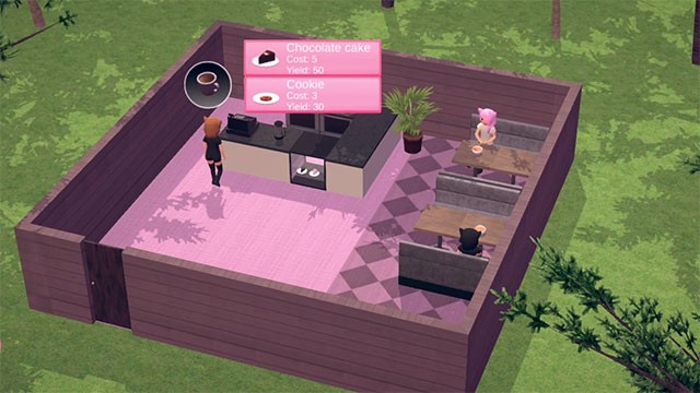 Xây dựng và quản lý tiệm cafe mèo siêu cute trong Cat Cafe Simulator