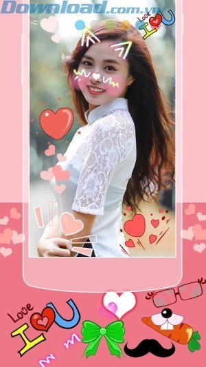 Đưa nhãn dán mặt mèo lên ảnh