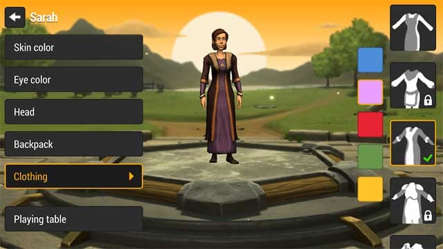 Người chơi có thể tùy chỉnh ngoại hình cho nhân vật của mình