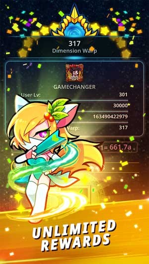 Phần thưởng không giới hạn