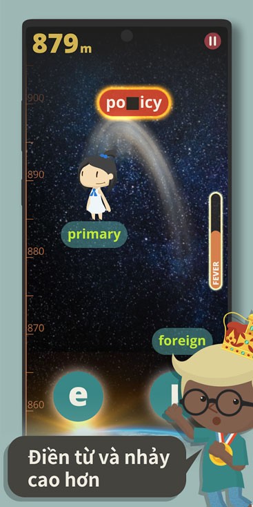 Hoàn thành từ và đạt điểm cao hơn