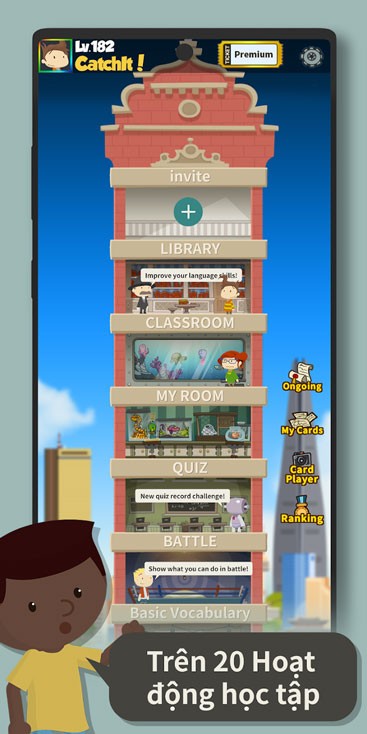 Hơn 20 hoạt động học tập