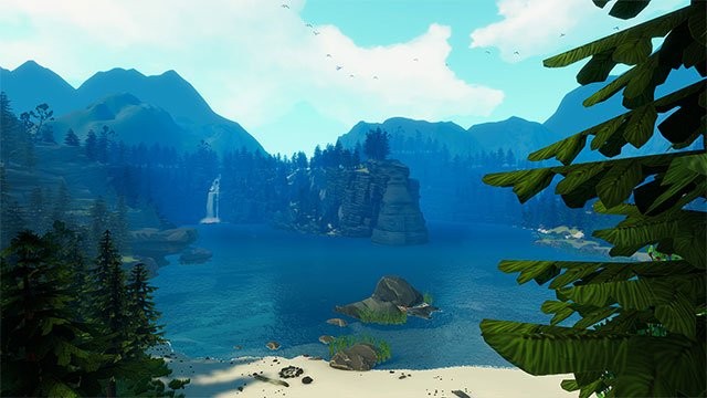 Câu cá trên hồ nước tuyệt đẹp