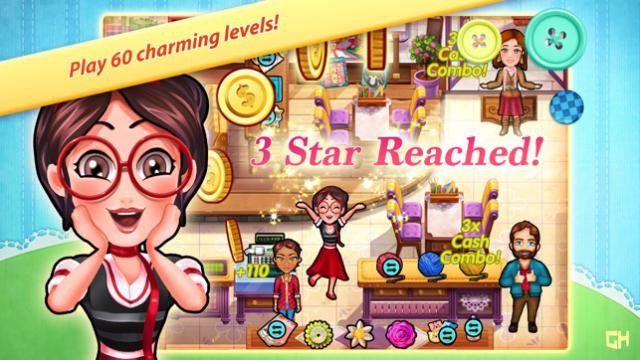 Vào vai cô nàng Cathy và quản lý cửa tiệm đồ thủ công trong game Cathy's Crafts
