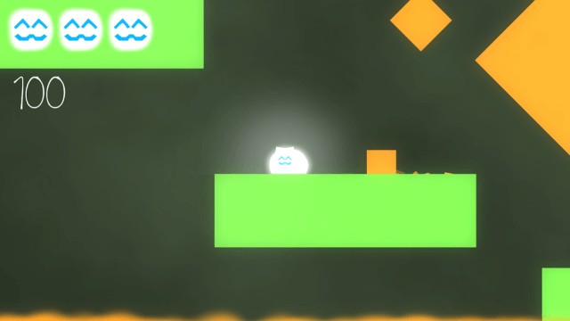 Điều khiển chú mèo phiêu lưu qua các căn phòng vô tận trong game Cats are Liquid - ALitS