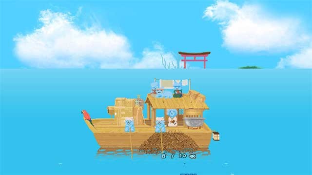 Sử dụng thuyền để câu cá và di chuyển đến các thị trấn khác