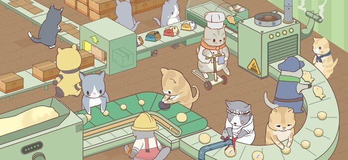 Làm việc và chơi cùng những con mèo đáng yêu trong game Cats Mansion - Merge Cat Games