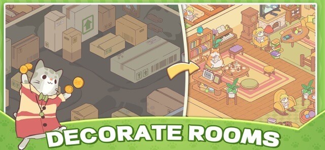 Trang trí phòng cho những con mèo dễ thương