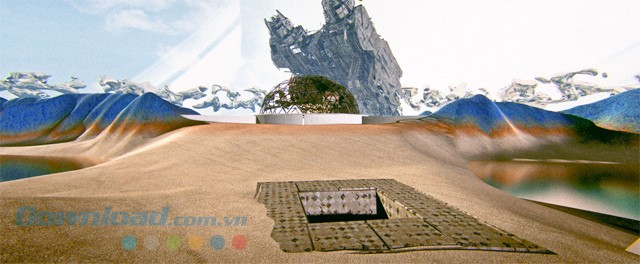 Khám phá mặt trăng của hành tinh lạ trong game phiêu lưu Catyph: The Kunci Experiment