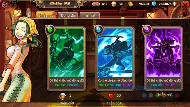 Chiêu mộ đồng đội