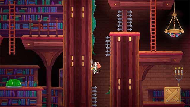 Chiến đấu với những sinh vật bị ám trong khi khám phá bản đồ