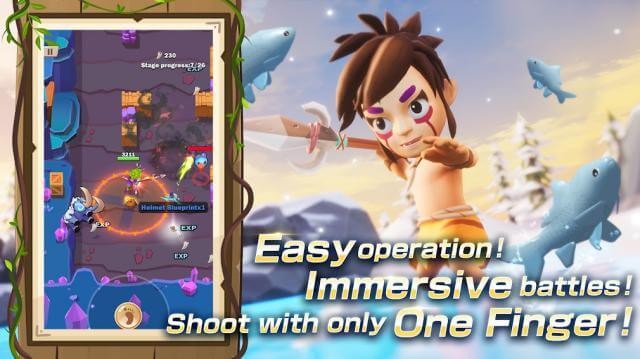 Cave Shooter cho bạn đắm chìm trong các trận chiến hỗn loạn, chơi bằng một ngón tay