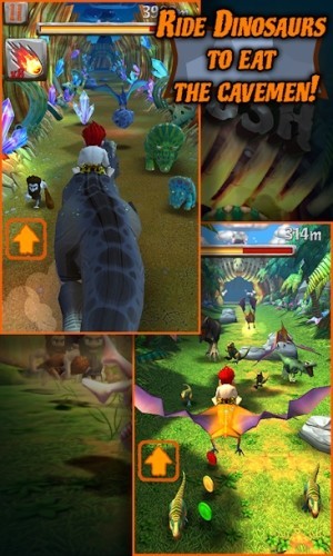 Cưỡi khủng long để ăn thịt đám người độc ác