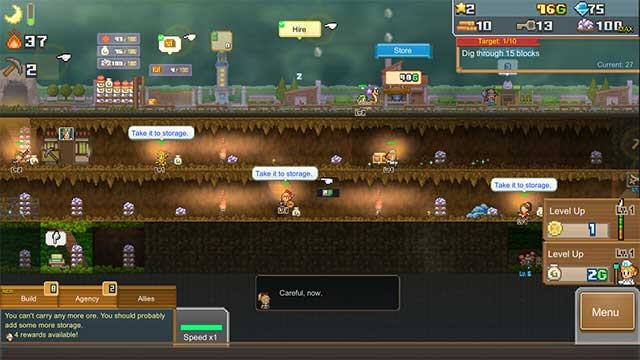 Các nhà thám hiểm sẽ phải đối mặt với đủ loại thử thách dưới lòng đất