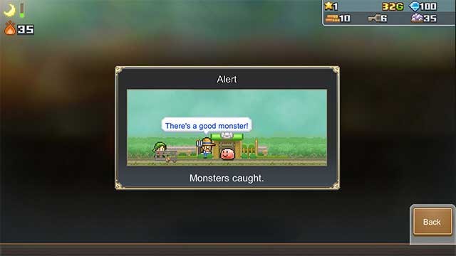 Một số quái vật có thể trở thành bạn bè và chiến đấu bên cạnh bạn