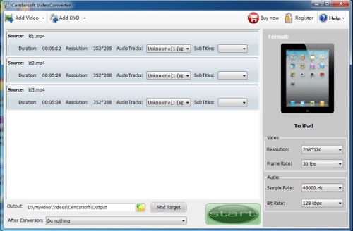 Cendarsoft Video Converter