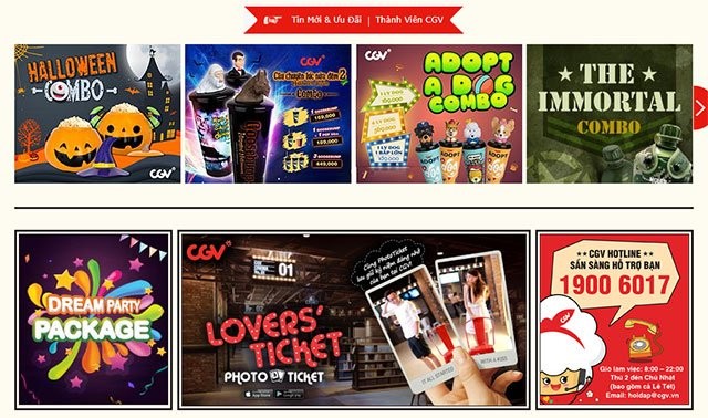 Ưu đãi CGV