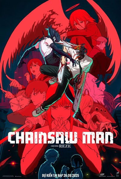 Poster phim Chainsaw man - The movie: Chương reze