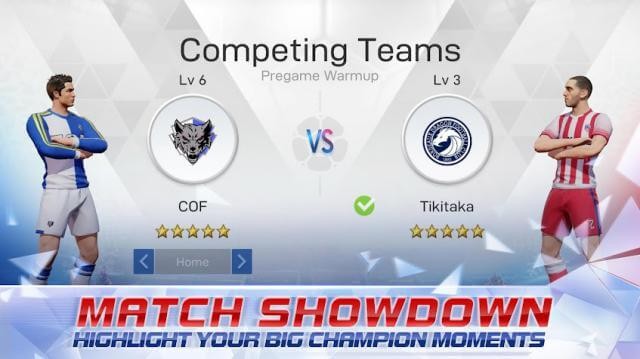 Đối đầu với các đội bóng khác