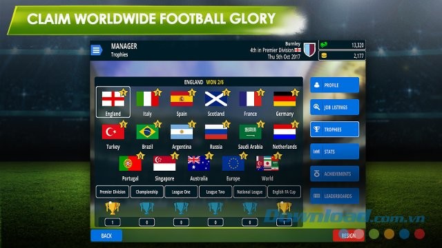 Tranh tài với các đội bóng mạnh trên thế giới