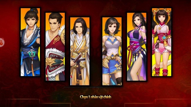Các nhân vật trong game Chân Tam Quốc mobile
