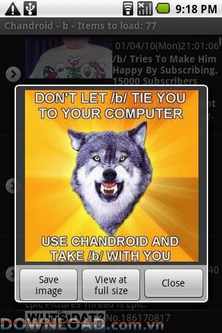 Chandroid for Android