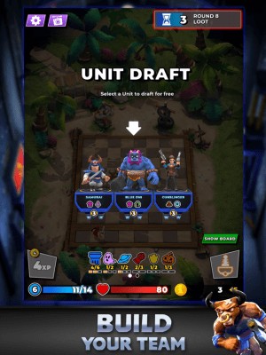 Xây dựng đội quân mạnh mẽ của bạn trong game Chaos Combat Chess