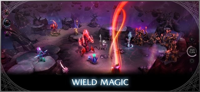 Thực hiện phép thuật để tiêu diệt đối thủ