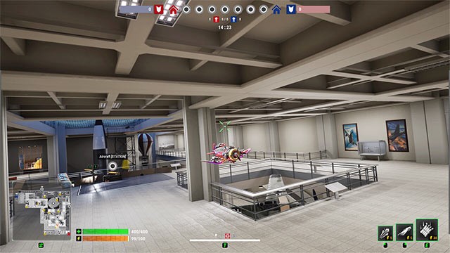 Tham gia chiến trường trong nhà hoặc ngoài trời