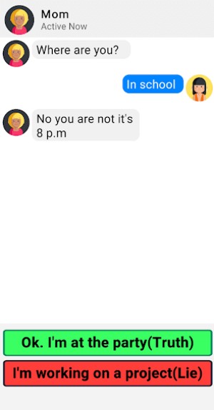 Tùy chọn câu trả lời và điều hướng câu chuyện