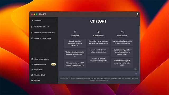 ChatGPT là một chatbot AI do OpenAI phát triển