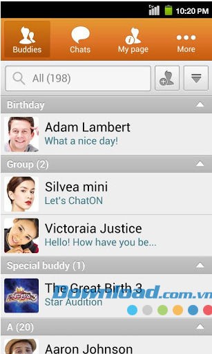 ChatON for Android