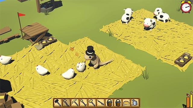 Trồng trọt, chăn nuôi, mua bán hàng hóa, nâng cấp trang trại... để thành công trong Cheap Haven