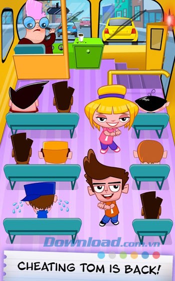 Giao diện chơi game Cheating Tom 2 trên Android