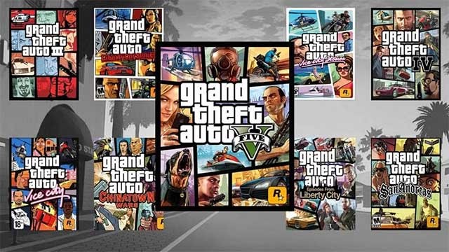 Grand Theft Auto là series game hành động phiêu lưu cướp đường phố rất nổi tiếng