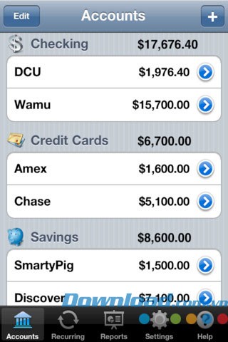 Checkbook+ Free for iOS