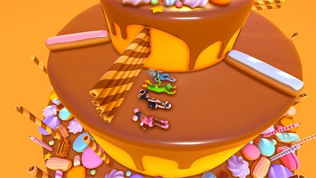 Đồ họa rực rỡ và nhạc nền sôi động là điểm cộng của Cheery Party game