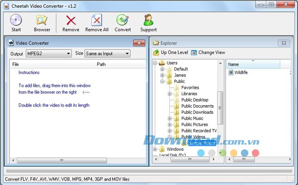 Cheetah Video Converter