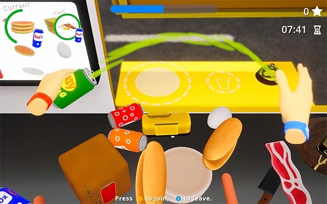 Chơi game Chef Hands: Kitchen Mayhem một mình hoặc hợp tác 4 người