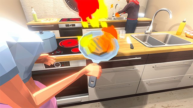 Chef Simulator mô phỏng trải nghiệm nấu ăn trong căn bếp vật lý thực