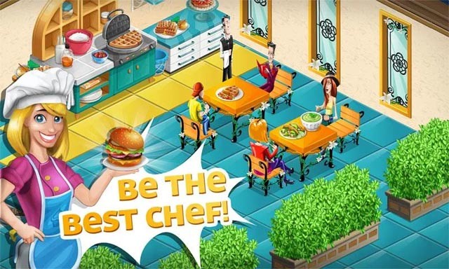 Trở thành đầu bếp giỏi nhất trong game quản lý nhà hàng Chef Town
