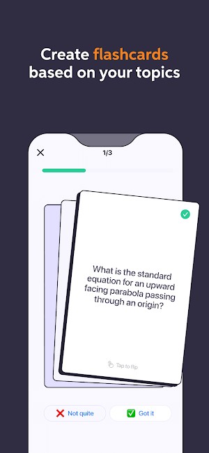 Tạo flashcard dựa trên chủ đề của bạn