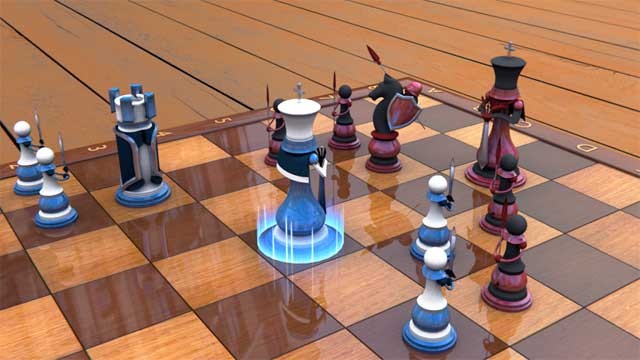 Chess App for Android sở hữu đồ họa tuyệt vời, giao diện đẹp mắt và hiệu ứng ấn tượng