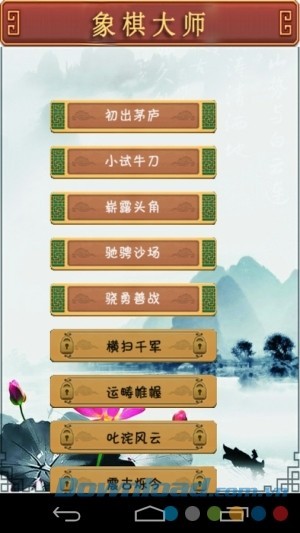 Chess Master cho Android có nhiều cấp độ