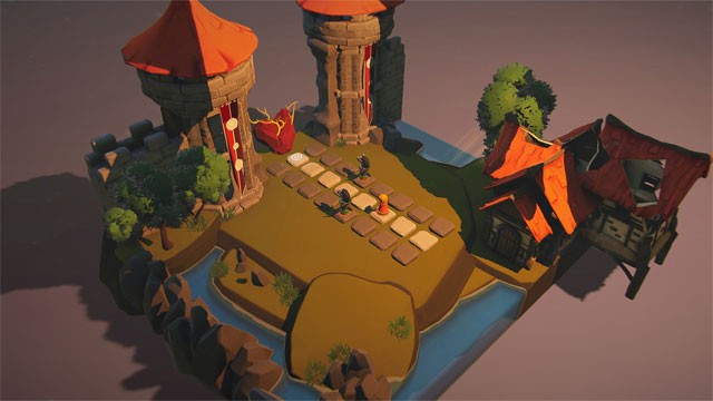 Chessarama gồm các trò chơi đánh theo lượt lấy cảm hứng từ cờ vua truyền thống