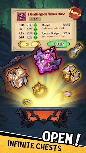 Mở rương báu vô hạn